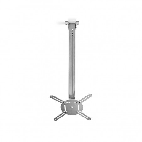 Support de plafond pour projecteur | Orientable à 360° | Max. 10 kg | Distance par rapport au Plafond de 550-1000 mm | Gris