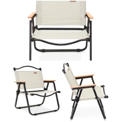 Chaise de camping pliante...