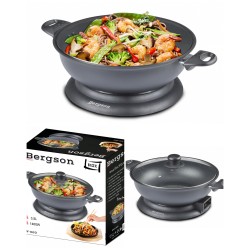 Wok électrique Noir 1400W...
