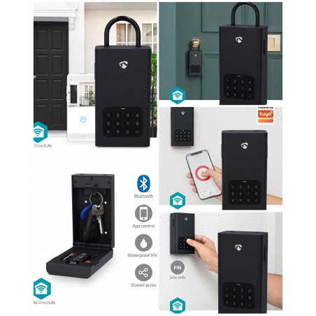 Boîte à clés Bluetooth intelligente Serrure à clé