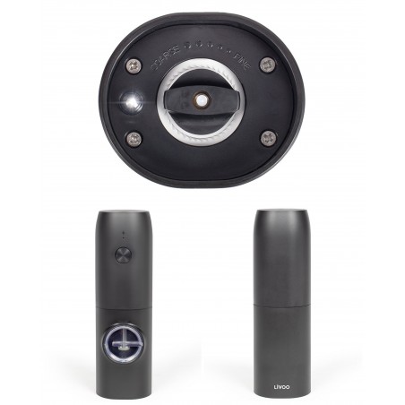 Moulin à épices électrique 25 W Batterie lithium 70 ml pour sel, le poivre et toute autre épice en grain