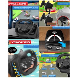 Volant et pédales de jeu...