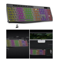 Clavier sans fil NOIR RF...