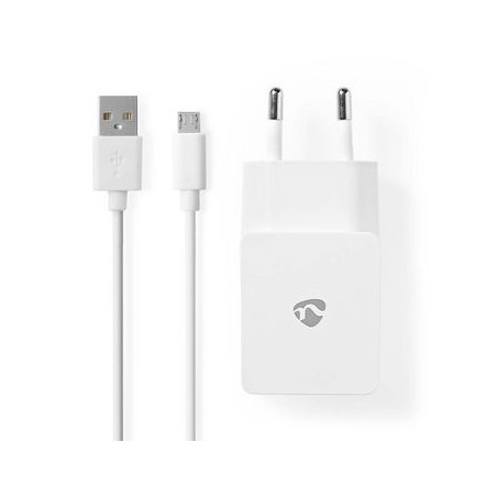 Chargeur Mural | 2,4 A | Câble Lâche | USB-C™ | Blanc