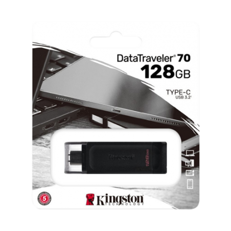 Clé USB 128Go KINGSTON C450 Slide 3.0 (noir)