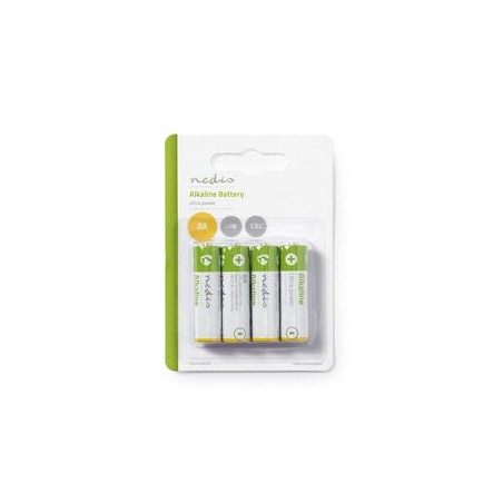 Pile alcaline AA 1,5 V 4-Blister