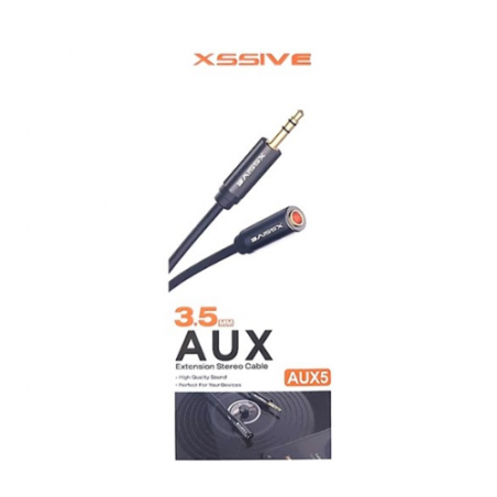 XSSIVE 3,5 mm Aux Extension câble stéréo