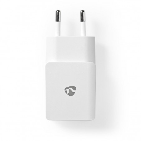 Chargeur Mural | 4.8 A | 2 sorties | USB-A | Blanc