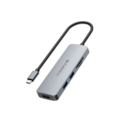 Xssive 5in1 USB Hub vers USB-C