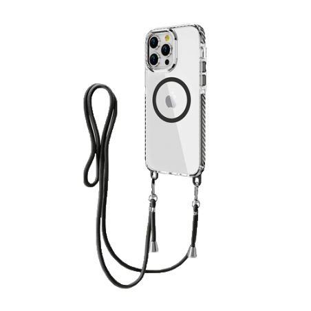 Coque avec cordon pour iPhone