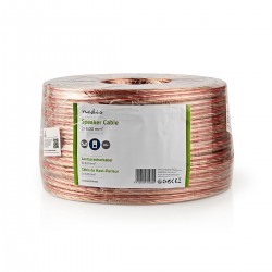 Câble haut parleur | 2 x...
