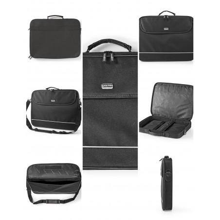 Sacoche PC ordinateur portable 15'' – 16" pouces Laptop Case 2 avec rangements