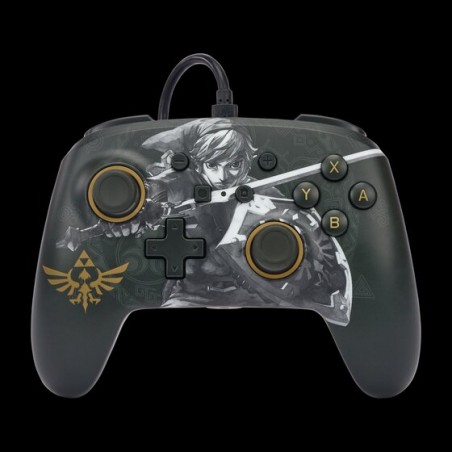 Manette filaire Switch ZELDA Battle-Ready Link Off