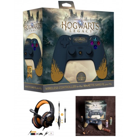 Manette PS4 Bluetooth Harry Potter Serpentard