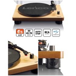 Platine DISQUE Vinyle bois...