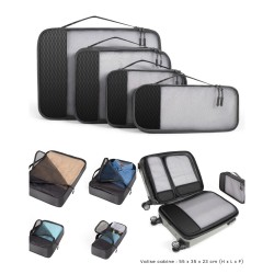Lot de 4 SACOCHES cubes...