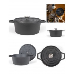 Cocotte ronde en fonte...