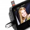 Lecteur DVD portable TFT 16: 9 LENCO Ecrans 2 × 9 POUCES USB-SD DVD-R/RW, DVD+R, CD + 2 Casques + télécommande + 2 SUPPORTS