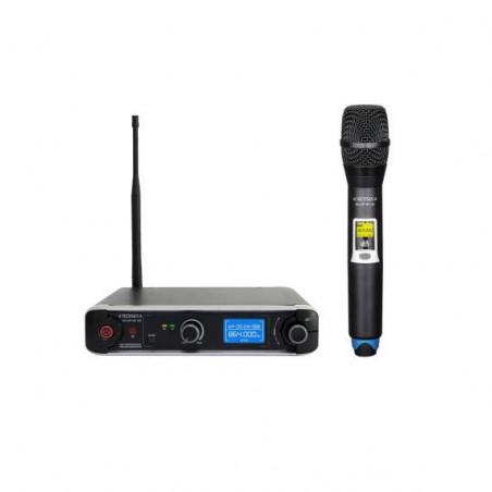 Micro Main Pro sans fil UHF DJ karaoké AFFICHAGE LED